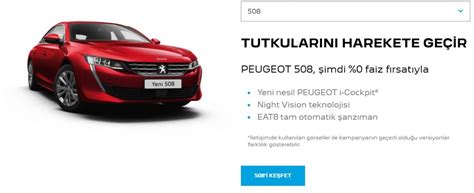 Peugeot Şimdi Sıfır Faizle Kolay Ödeme Seçenekleriyle 400 Bin TLden Başlayan Fiyatlarla
